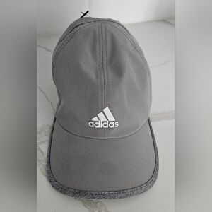NWOT Adidas Light Gray Sports Cap